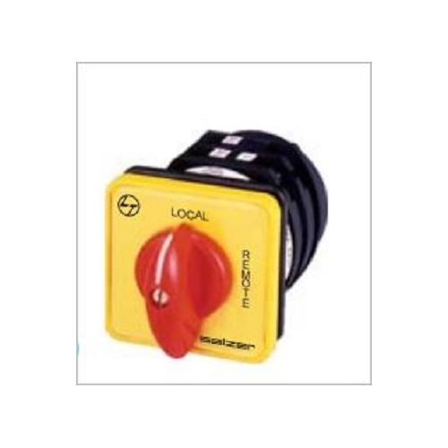 L&T 4P Changeover Switch With Center Off 60 Degree 2W 6A, 61028
